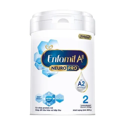 Sữa Enfamil A2 NeuroPro sữa non 2 800g (6-12 tháng)