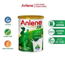 Sữa bột Anlene Gold 3X 400g (>40 tuổi)