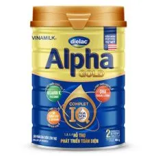Sữa bột Dielac Alpha Gold IQ 2 800g (6-12 tháng)