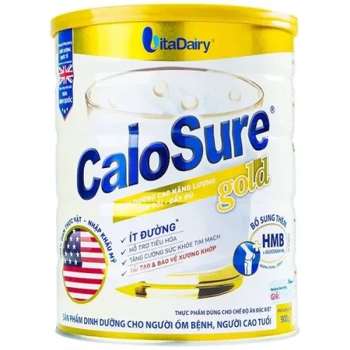 Sữa bột CaloSure Gold ít đường 900g